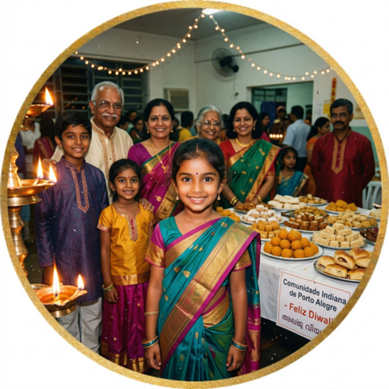 Diwali em Porto Alegre