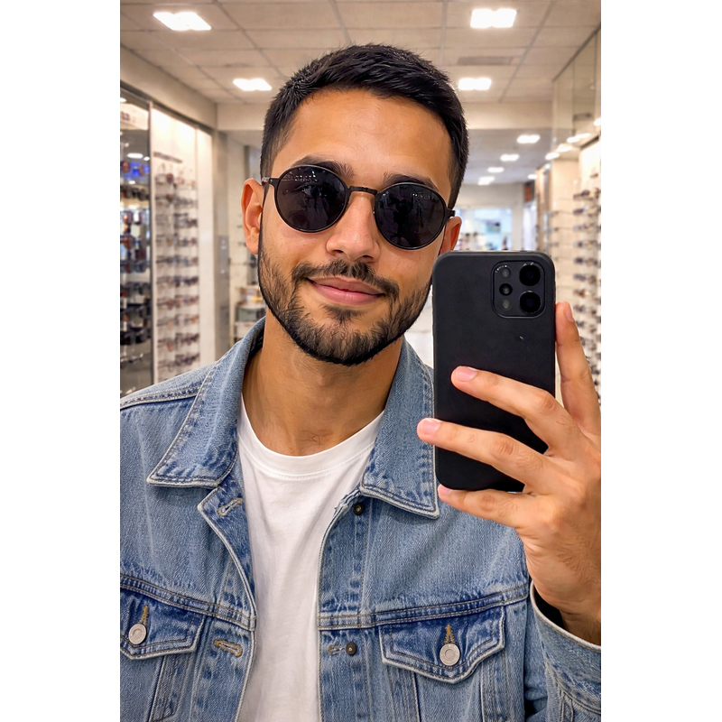 Primeiro óculos escuro