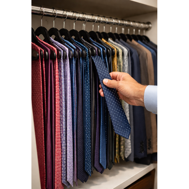 Coleção de gravatas