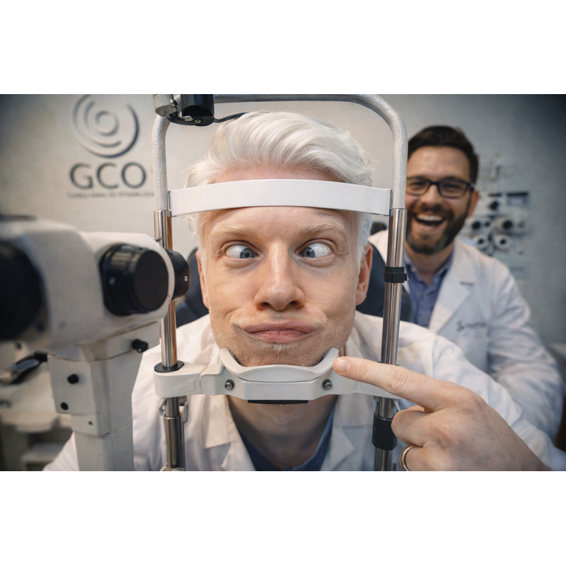 Checkup nos próprios olhos