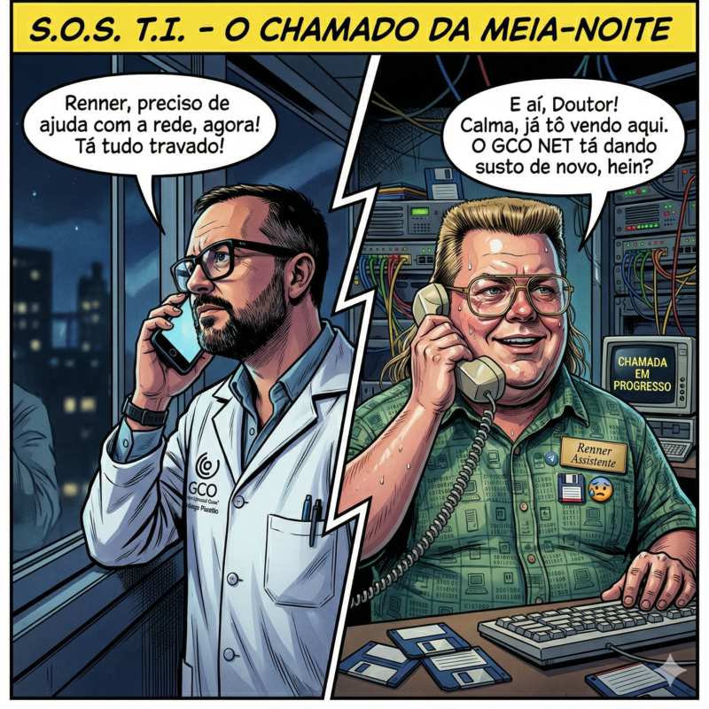 Renner e Dr. Rodrigo